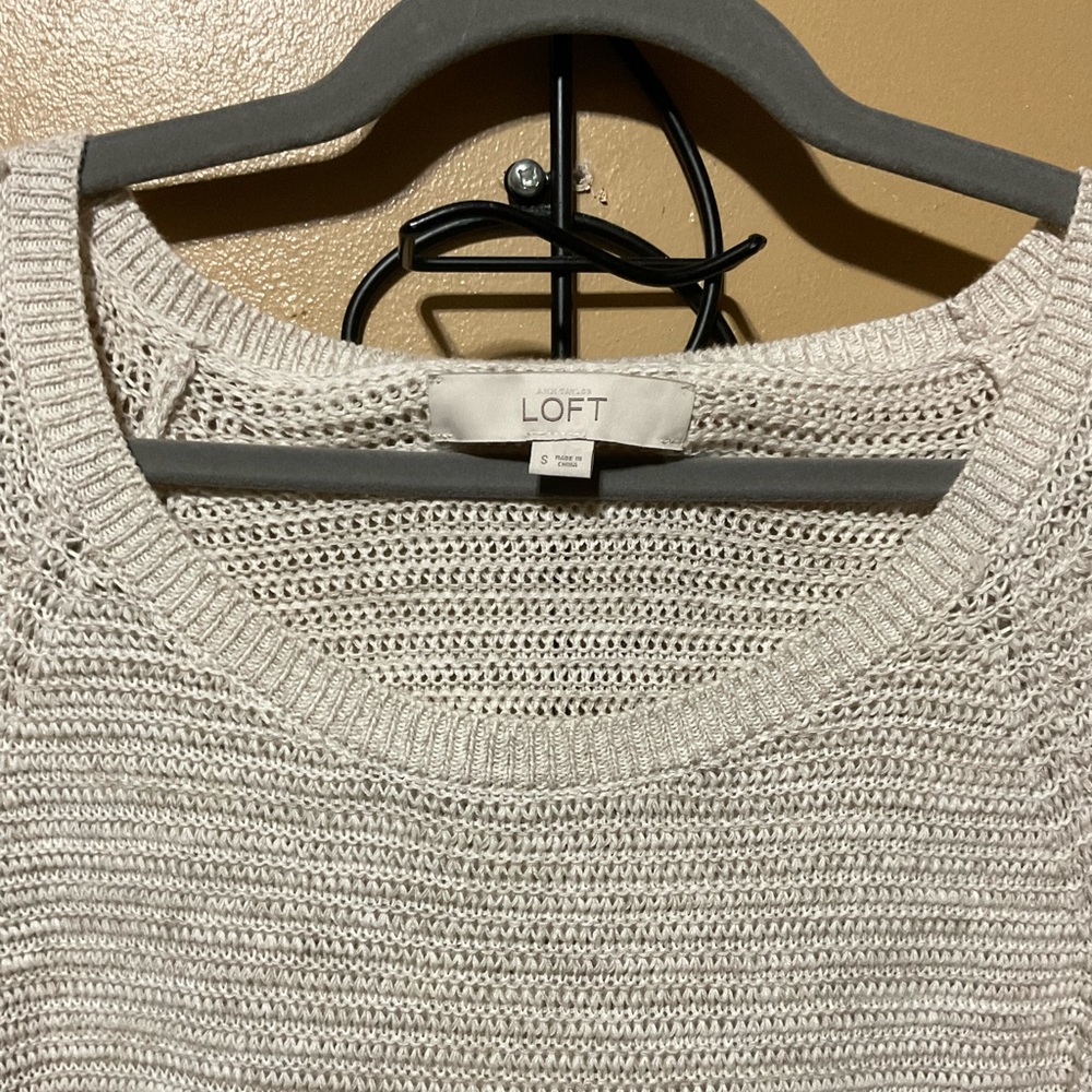 Loft Bone Color Sweater - Picture 3 of 3